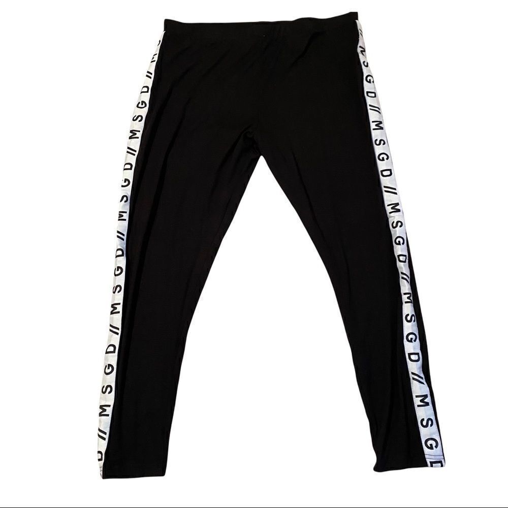 Misguided Plus Size Lounge Leggings NWT Black